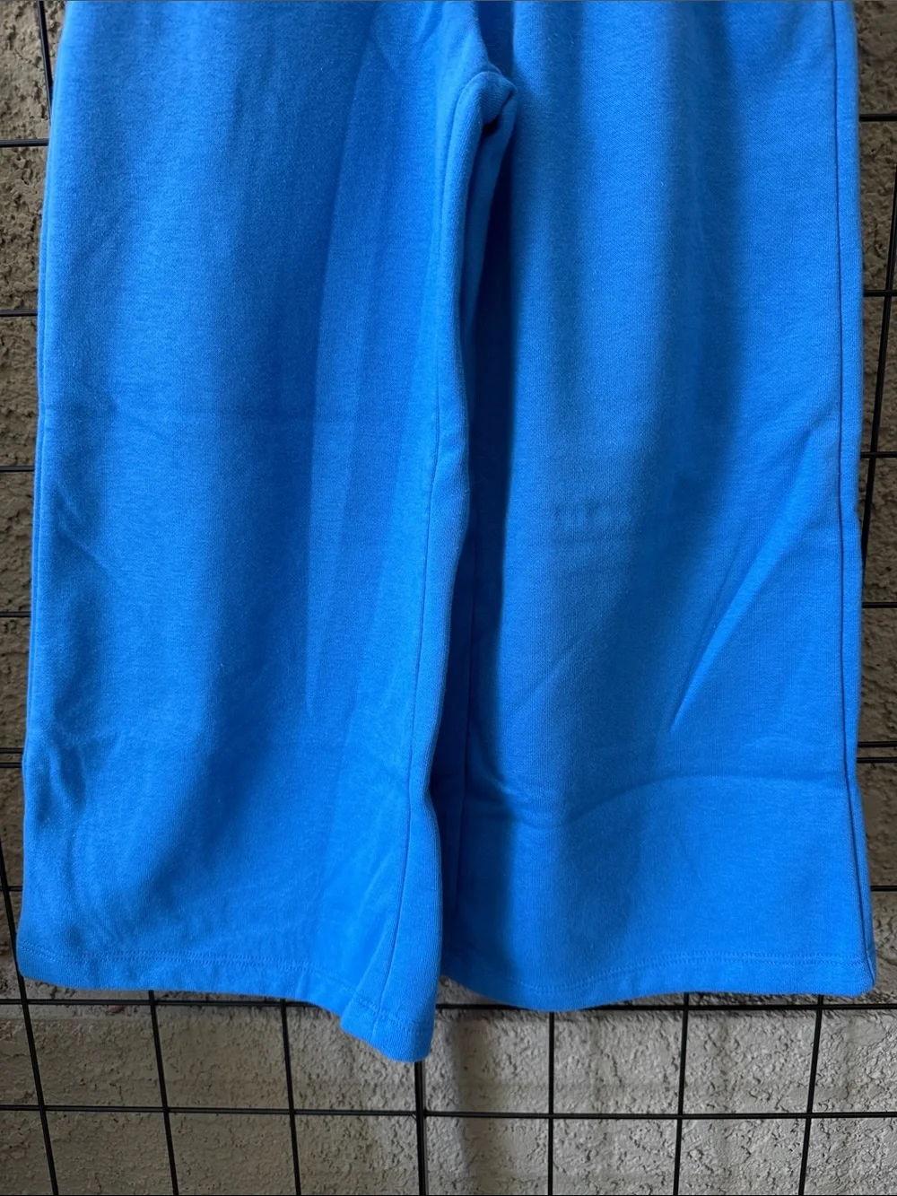 New Gap Kids Blue Fleece Wide-Leg Bottoms